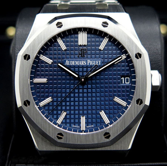 Audemars Piguet 15500ST Royal Oak with Blue Dial
