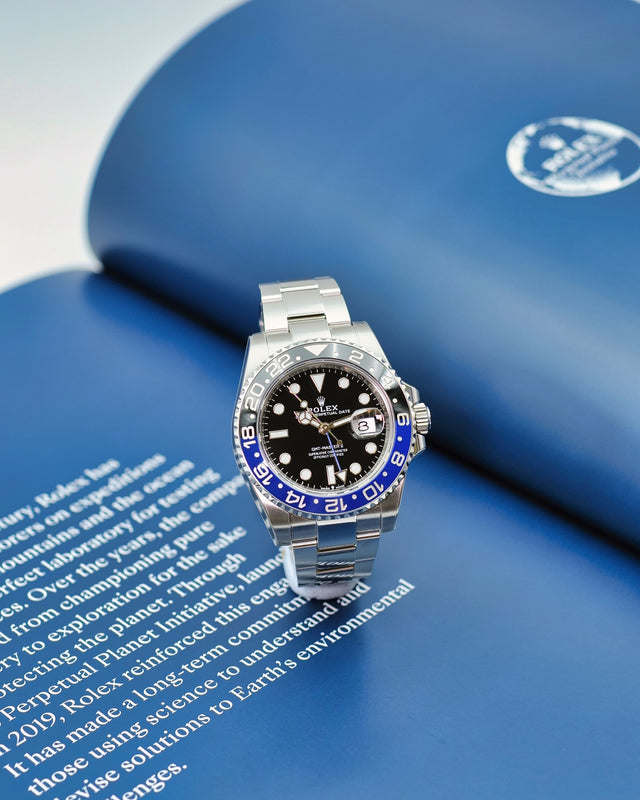 Rolex 126710BLNR GMT Master II on Oyster