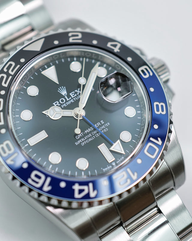 Rolex 126710BLNR GMT Master II on Oyster