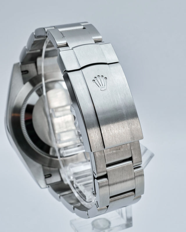 Rolex 124300 Oyster Perpetual 41 with Black Dial / Tiffany Blue(mod)