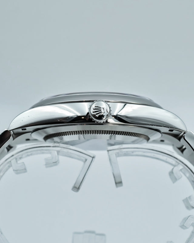 Rolex 124300 Oyster Perpetual 41 with Black Dial / Tiffany Blue(mod)