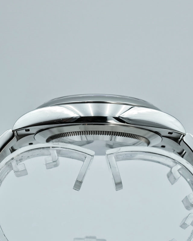 Rolex 124300 Oyster Perpetual 41 with Black Dial / Tiffany Blue(mod)