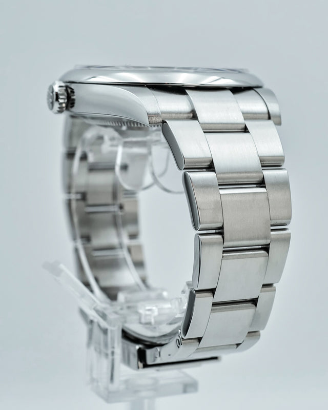 Rolex 124300 Oyster Perpetual 41 with Black Dial / Tiffany Blue(mod)