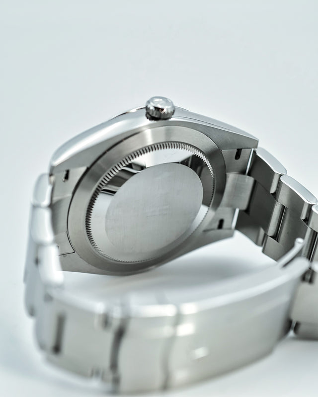 Rolex 124300 Oyster Perpetual 41 with Black Dial / Tiffany Blue(mod)