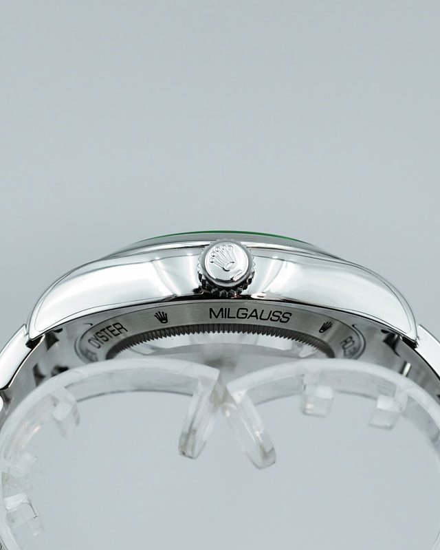 Rolex 116400GV Milgauss with Blue Dial