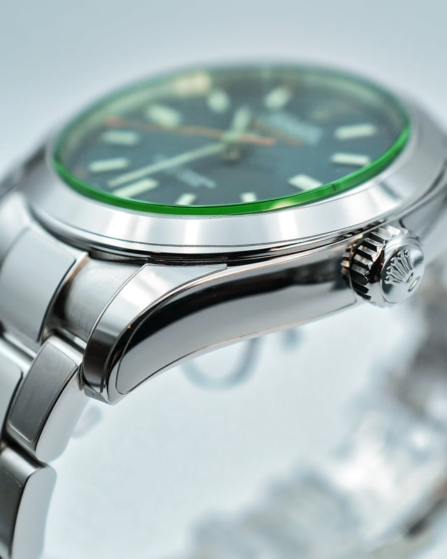 Rolex 116400GV Milgauss with Blue Dial