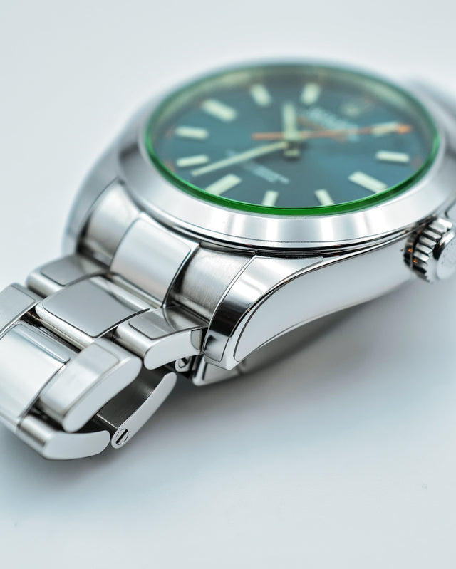 Rolex 116400GV Milgauss with Blue Dial