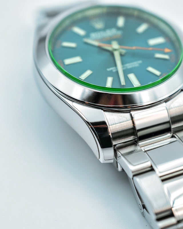 Rolex 116400GV Milgauss with Blue Dial
