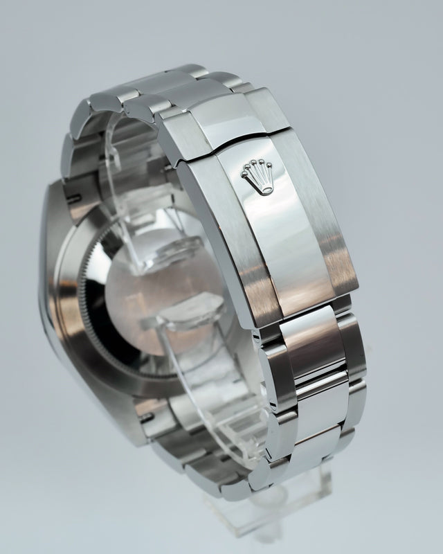 Rolex 126334 Datejust 41 with Slate Stick Dial on Oyster