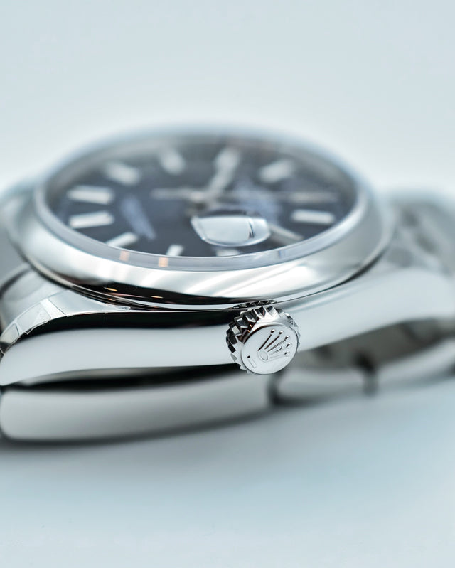Rolex 126200 Datejust 36 with Blue Stick Dial on Oyster