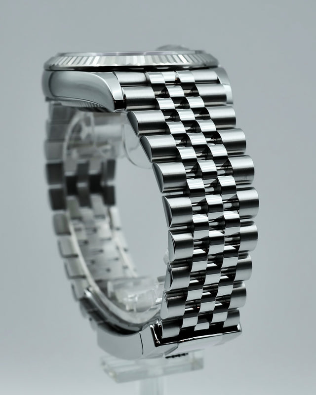 Rolex 126234 Datejust with Slate Roman Dial on Jubilee