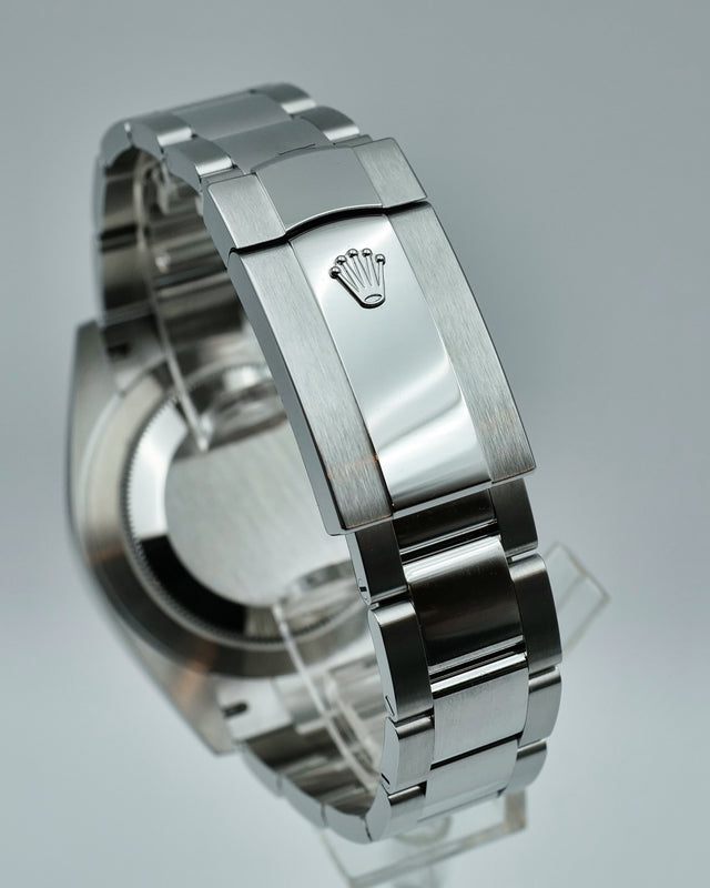 Rolex 126300 Datejust 41 with Slate Roman Dial on Oyster