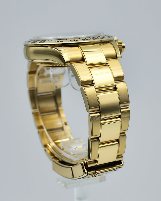 Rolex 116508 Cosmograph Daytona 18K Yellow Gold with Black Diamond Dial