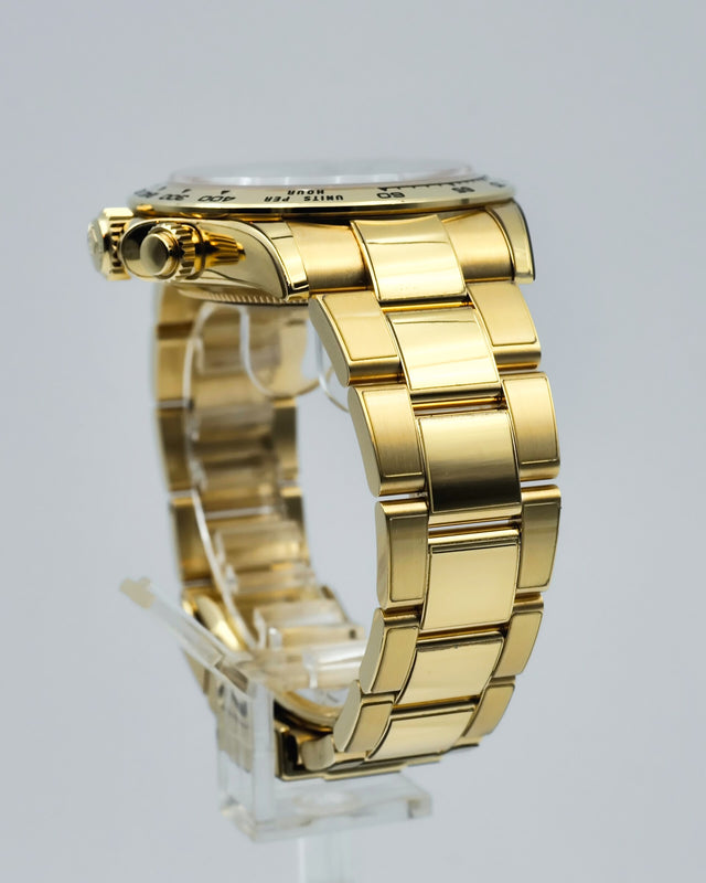 Rolex 116508 Cosmograph Daytona 18K Yellow Gold with Black Diamond Dial