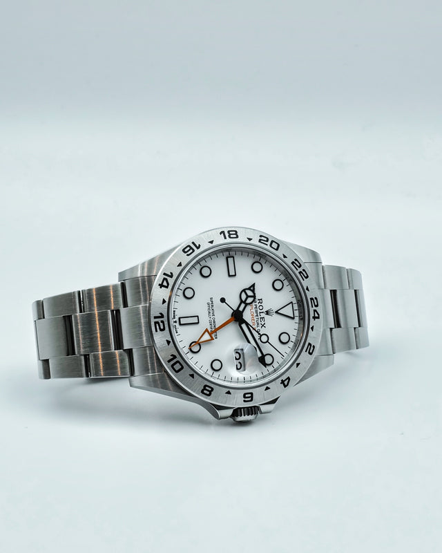Rolex 226570 Explorer II with White Dial