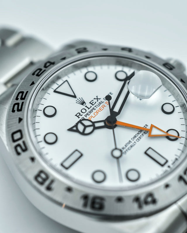 Rolex 226570 Explorer II with White Dial
