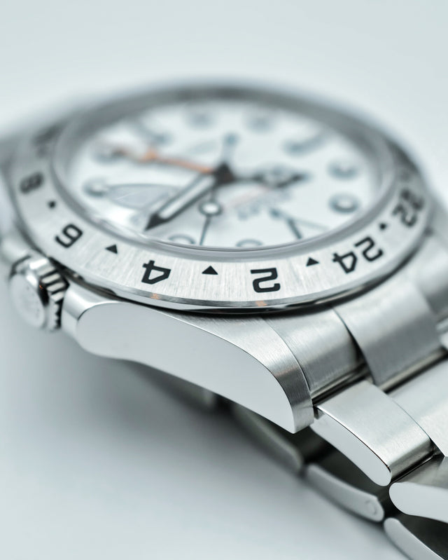 Rolex 226570 Explorer II with White Dial
