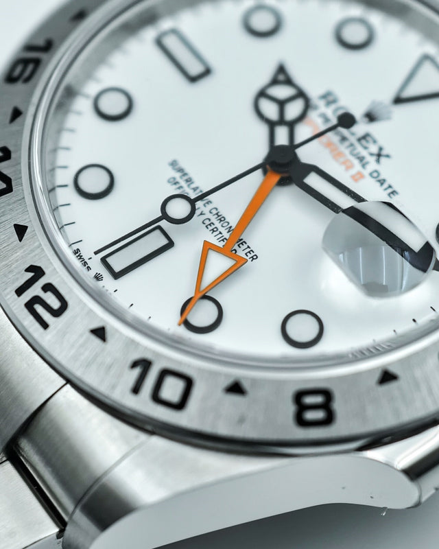 Rolex 226570 Explorer II with White Dial