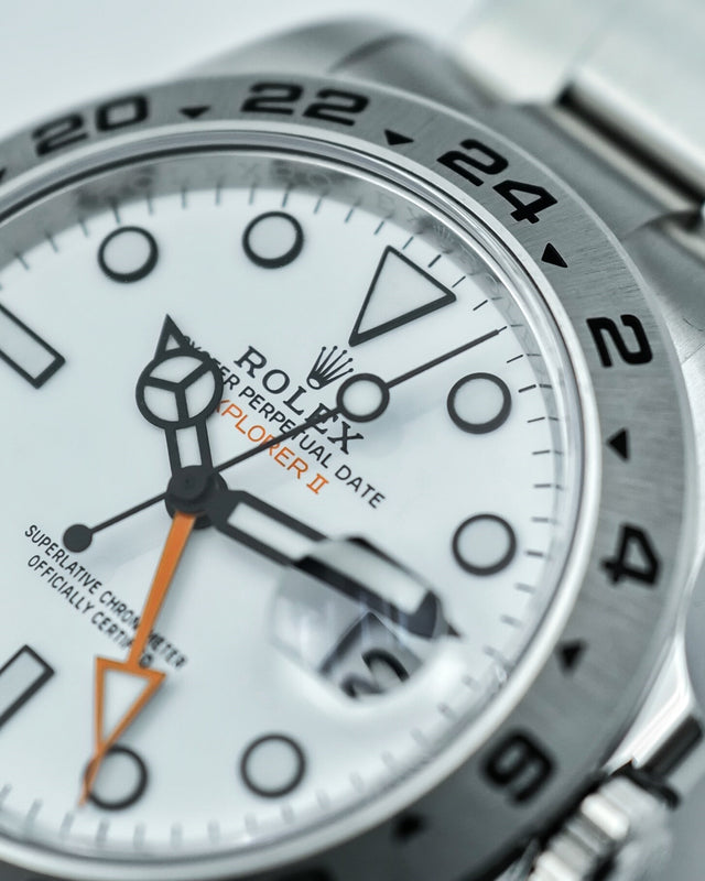 Rolex 226570 Explorer II with White Dial
