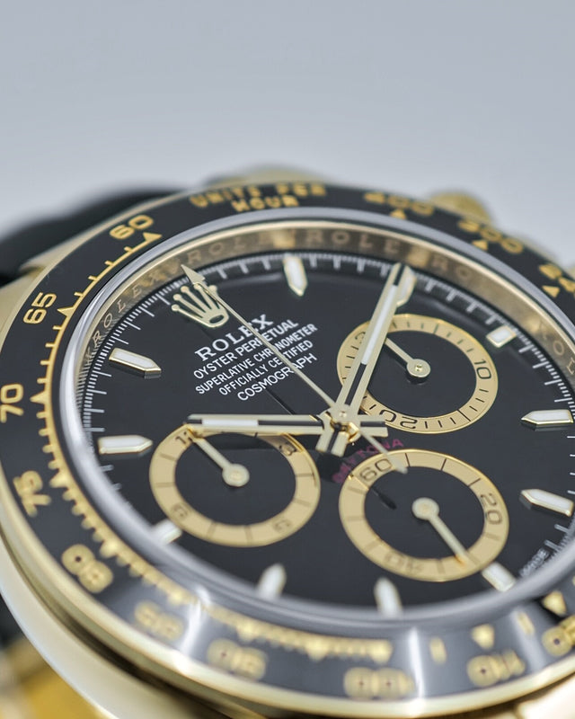 Rolex 126518LN Cosmograph Daytona 18K Yellow Gold with Black Dial