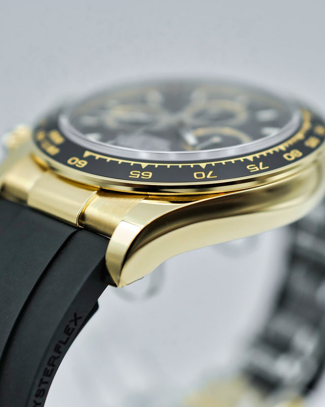 Rolex 126518LN Cosmograph Daytona 18K Yellow Gold with Black Dial