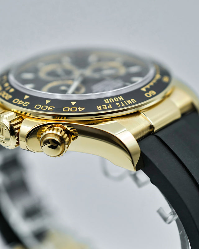 Rolex 126518LN Cosmograph Daytona 18K Yellow Gold with Black Dial