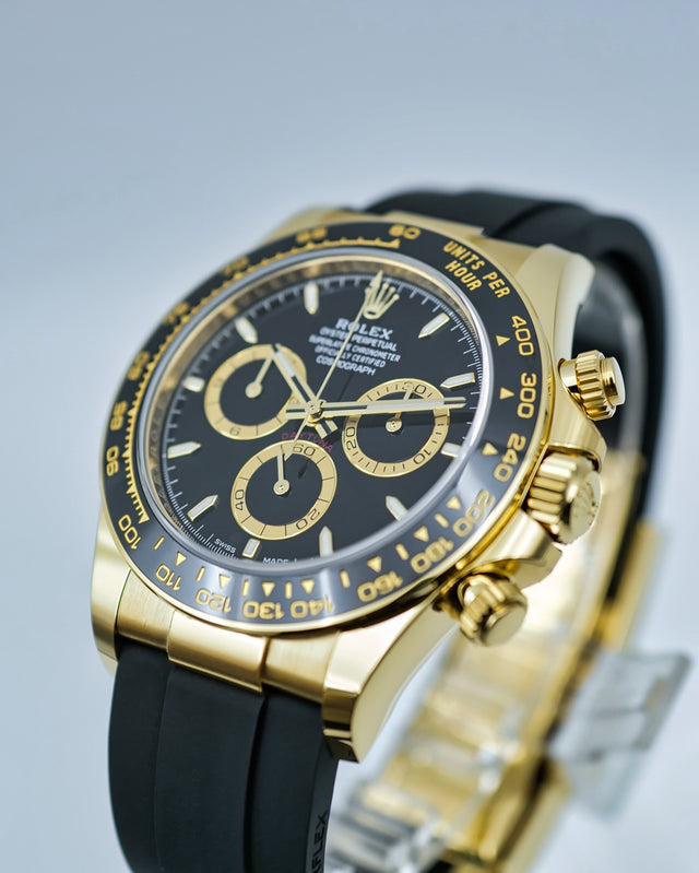 Rolex 126518LN Cosmograph Daytona 18K Yellow Gold with Black Dial