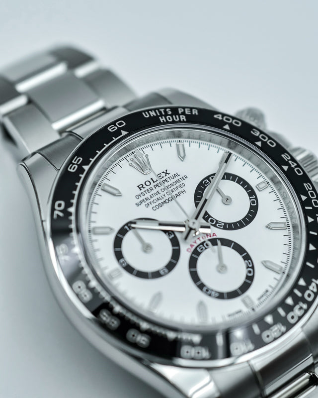 Rolex 126500LN Cosmograph Daytona with White Dial (New Model)