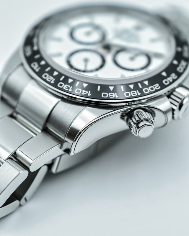 Rolex 126500LN Cosmograph Daytona with White Dial (New Model)