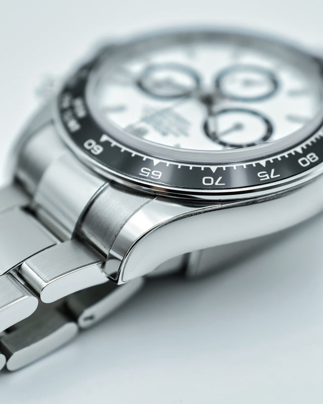 Rolex 126500LN Cosmograph Daytona with White Dial (New Model)