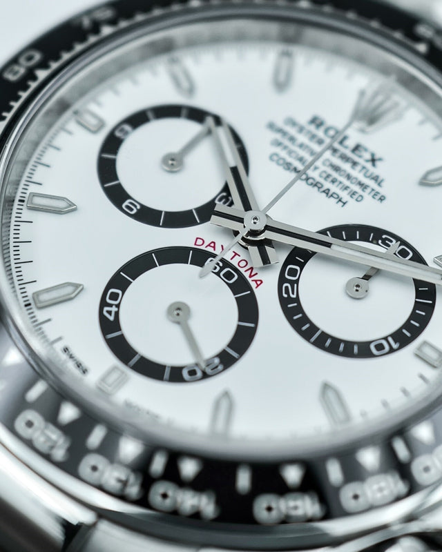 Rolex 126500LN Cosmograph Daytona with White Dial (New Model)