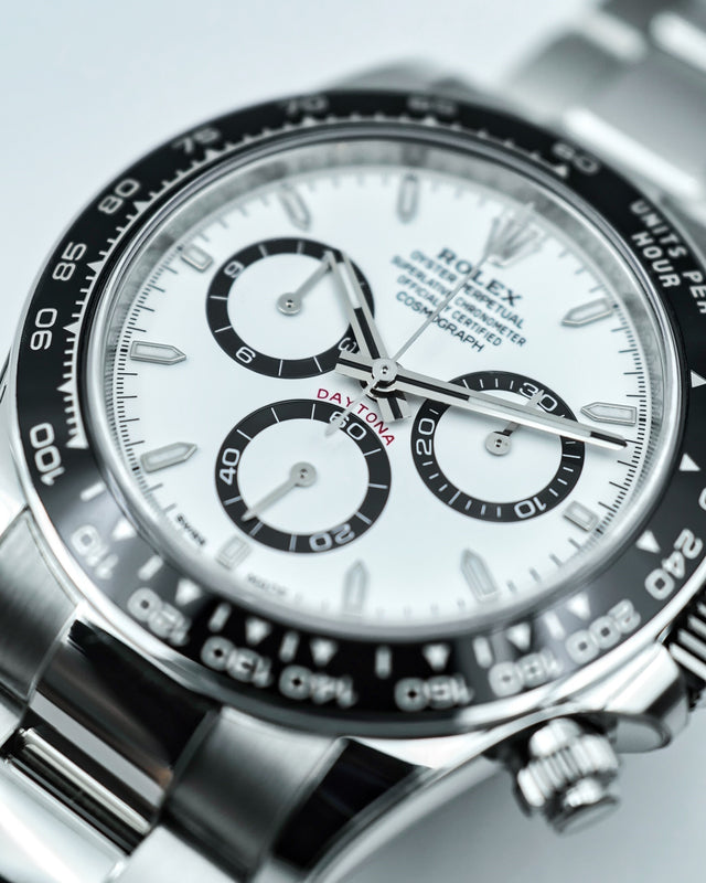 Rolex 126500LN Cosmograph Daytona with White Dial (New Model)