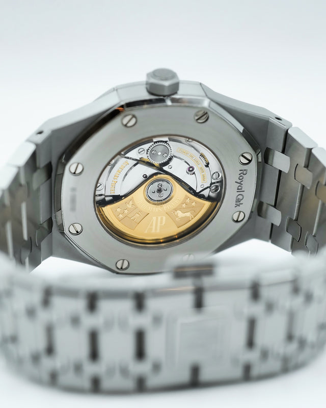 Audemars Piguet 15400ST Royal Oak with Blue Dial