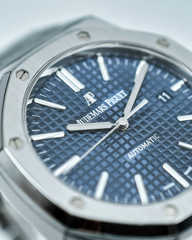 Audemars Piguet 15400ST Royal Oak with Blue Dial