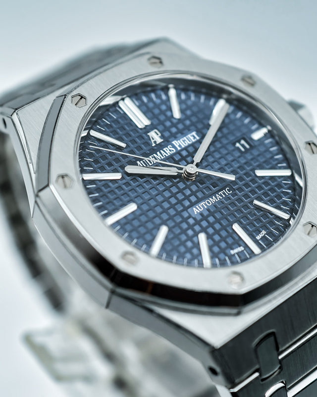 Audemars Piguet 15400ST Royal Oak with Blue Dial