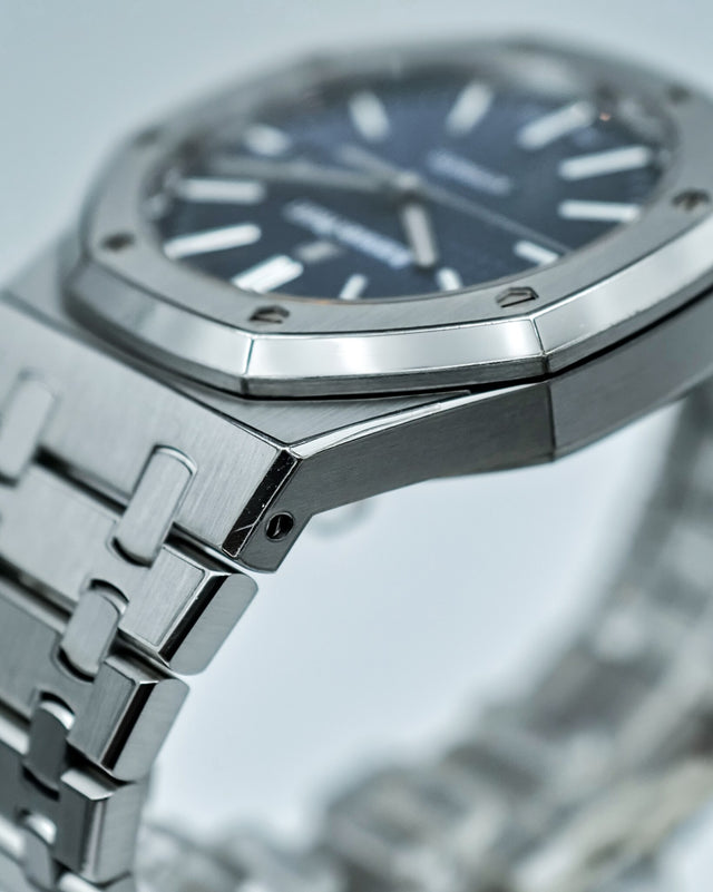 Audemars Piguet 15400ST Royal Oak with Blue Dial