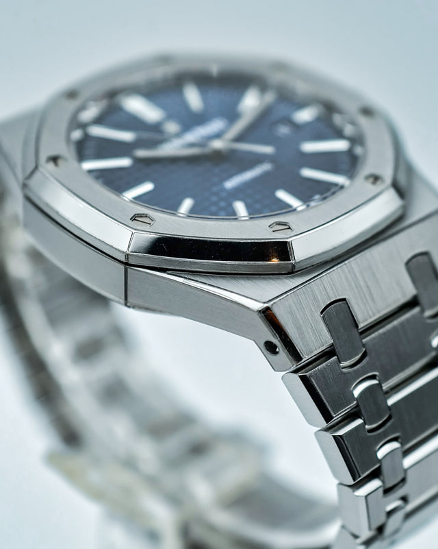 Audemars Piguet 15400ST Royal Oak with Blue Dial