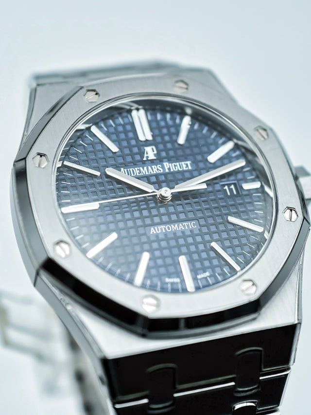 Audemars Piguet 15400ST Royal Oak with Blue Dial