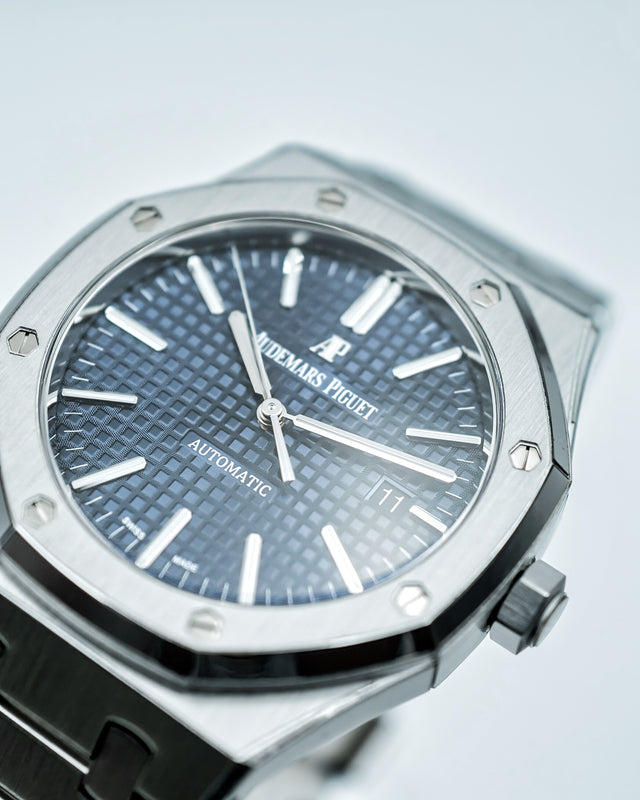 Audemars Piguet 15400ST Royal Oak with Blue Dial