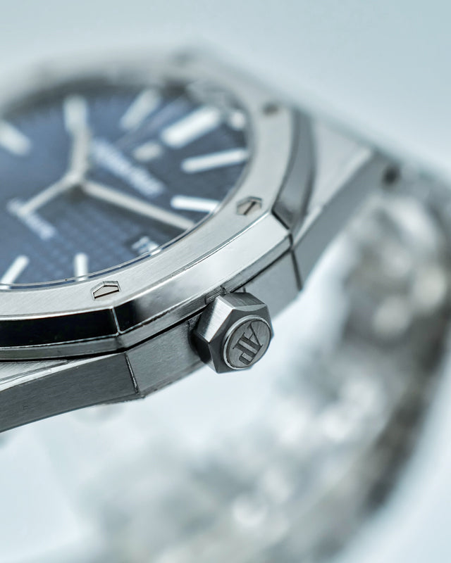 Audemars Piguet 15400ST Royal Oak with Blue Dial