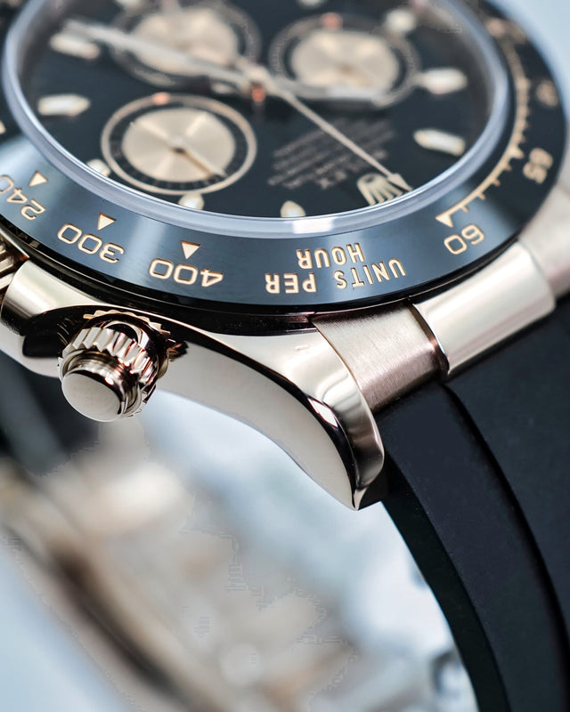 Rolex 116515LN Cosmograph Daytona 18K Rose Gold with Black Dial