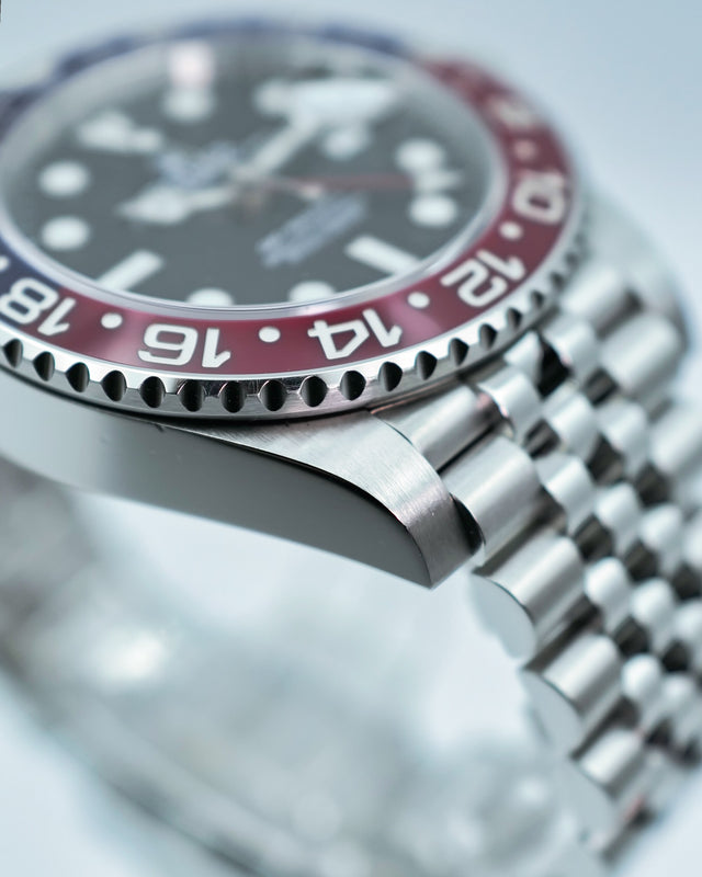 Rolex 126710BLRO GMT Master II on Jubilee