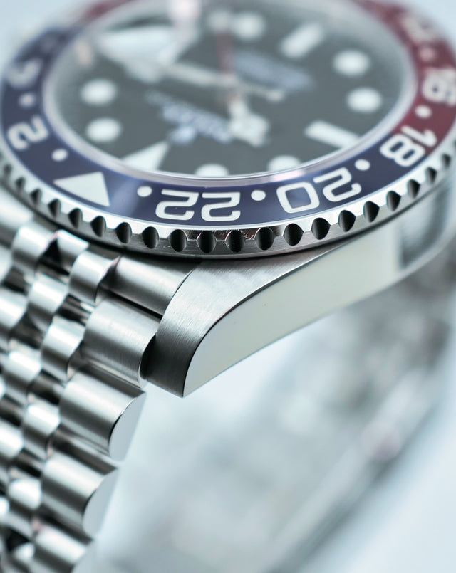 Rolex 126710BLRO GMT Master II on Jubilee