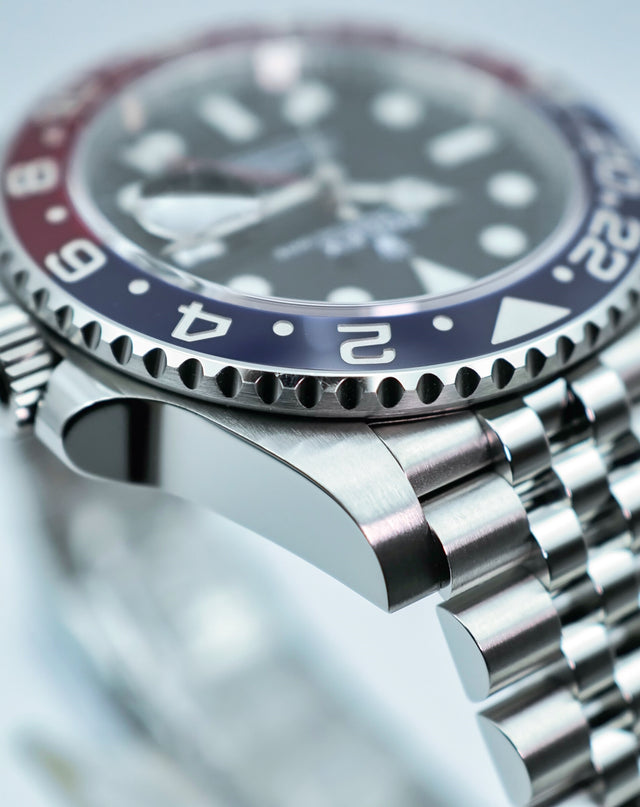 Rolex 126710BLRO GMT Master II on Jubilee