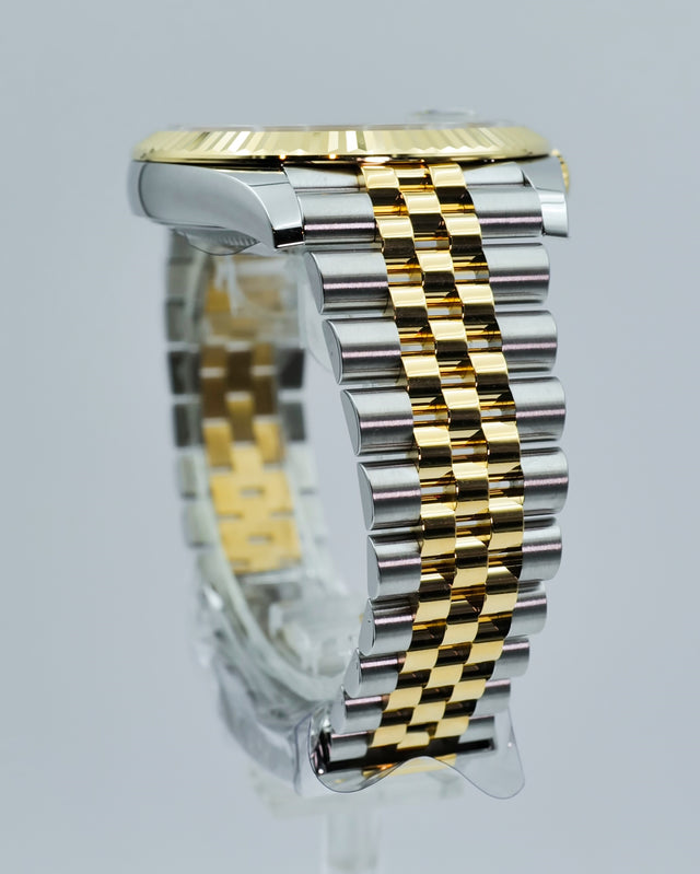 Rolex 126333 Datejust 41 18K/Stainless Steel with Slate Roman Dial on Jubilee