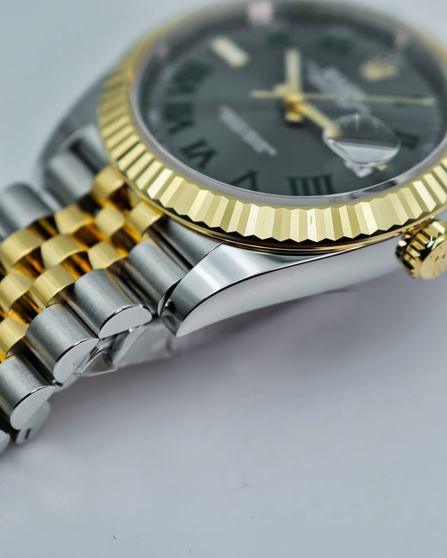 Rolex 126333 Datejust 41 18K/Stainless Steel with Slate Roman Dial on Jubilee
