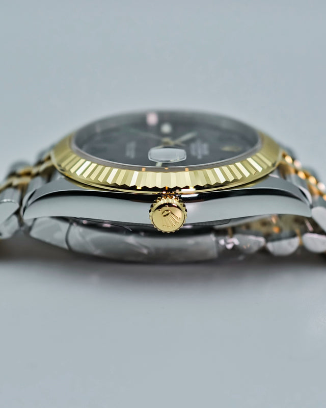 Rolex 126333 Datejust 41 18K/Stainless Steel with Slate Roman Dial on Jubilee