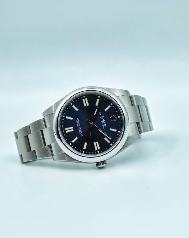 Rolex 124300 Oyster Perpetual 41mm with Blue Dial