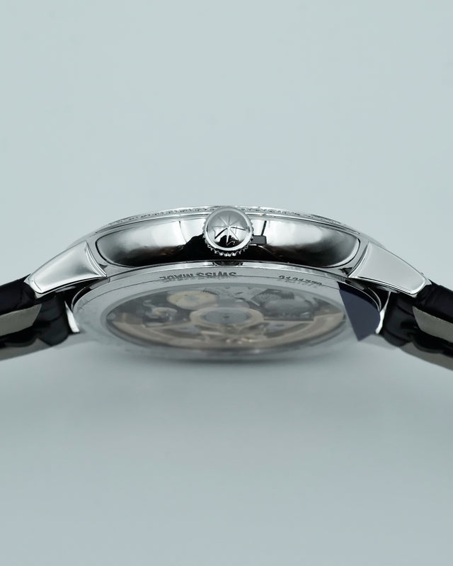 Vacheron Constantin 4115U/000G-B908 Patrimony Self-Winding 36.5mm White Gold with Blue Dial