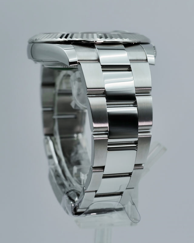 Rolex 126334 Datejust 41 with Mint Green Stick Dial on Oyster